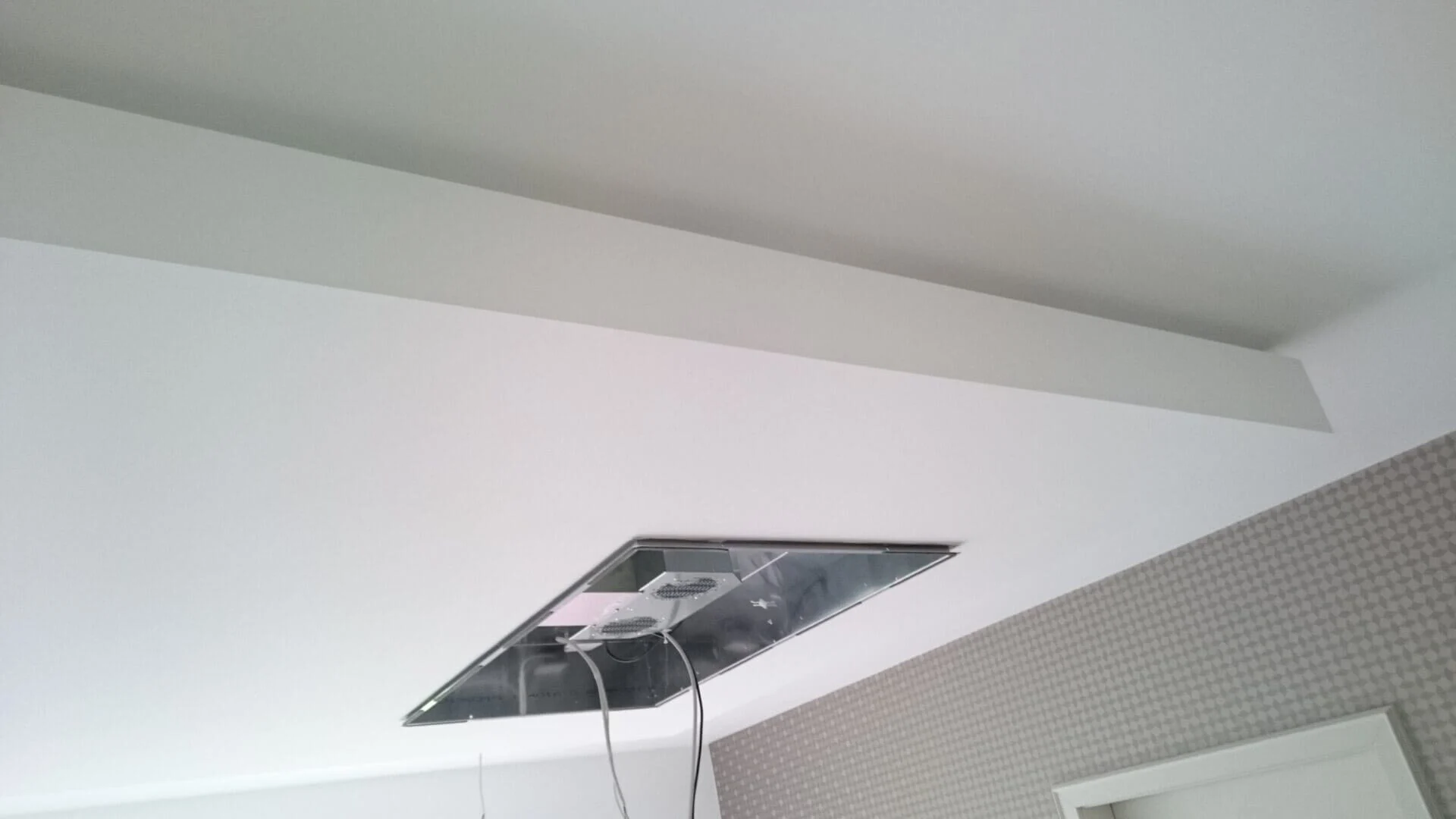 Gipskartonverkleidung im Küchenbereich